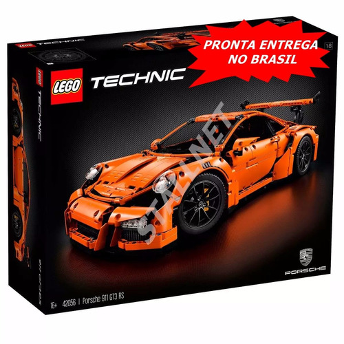 Lego Technic Porsche 911 Gt3 Rs 42056 Pronta Entrega