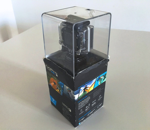 Gopro Hero 3 Black + Lcd Touchscreen + Sd 32gb + 3 Baterias