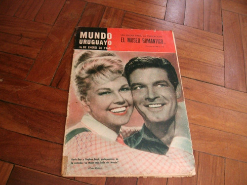 Revista Antigua Mundo Uruguayo. Coleccionable/retro/vintage.