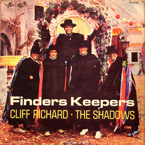 Cliff Richard & The Shadows - Finders Keepers - Lp Uk 1966