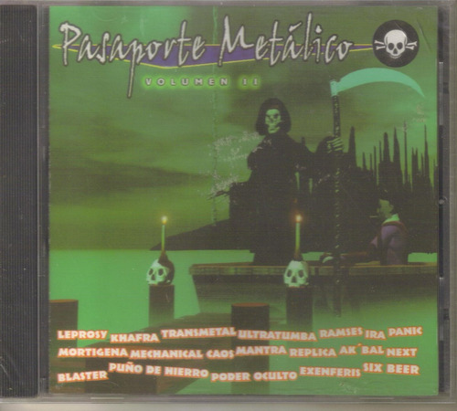Pasaporte Metalico - Volumen 2 ( Metal Mexicano ) Cd Rock