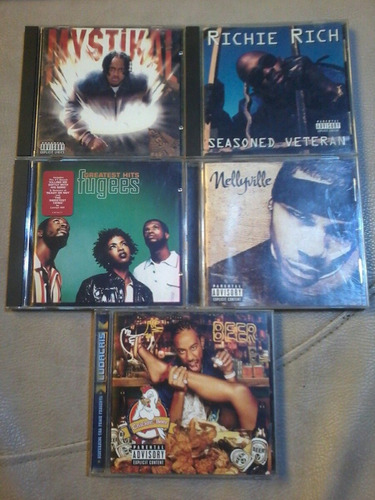 Hip-hop Cds Originales Ludacris,nelly,the Fugees, Etc..