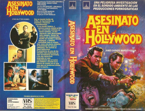 Asesinato En Hollywood Vhs James Garner Margot Kidder 1984