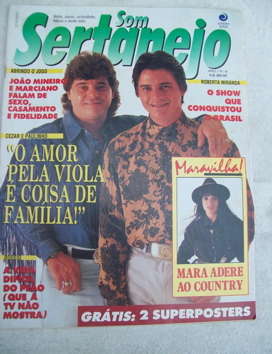 Revista Som Sertanejo Nº 8: Mara Maravilha - Inezita Barroso