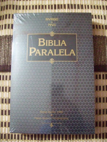 Biblia Paralela Rvr60 Nvi Tapa Dura