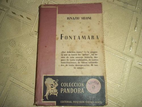 Fontamara - Coleccion Pandora - N° 62 - Ignazio Silone