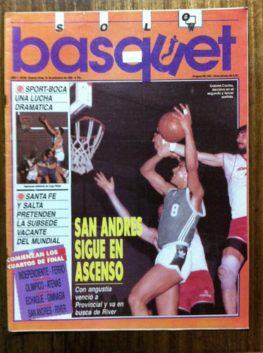Revista Sólo Basquet - San Andrés Sigue En Ascenso