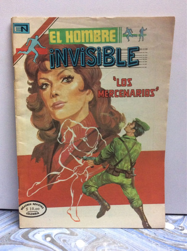 El Hombre Invisible Número 5- 155. Los Mercenarios. Cómic
