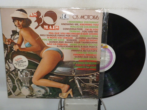 Os Motokas As 30 Mais Vol 8 Vinilo Brasilero