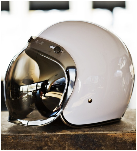 Visor Bilt Well Universal Casco Cafe Race Custom, Bobber