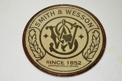 Tsn1608 Letrero Lamina Decorativa Smith & Wesson