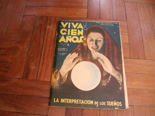 Revista Antigua 1938  Viva Cien Años Coleccionable,medicina