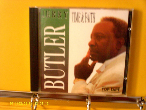 Jerry Butler - Time & Faith - Cd Nacional (Usado)