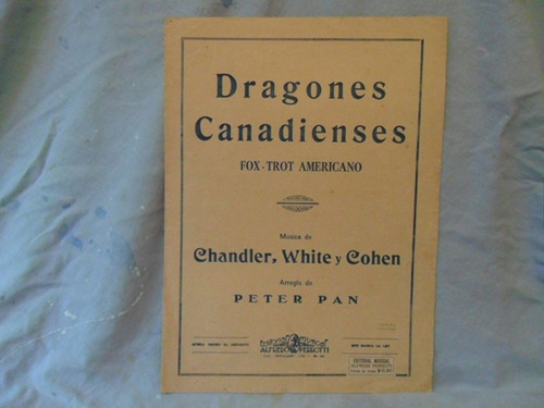 Dragones Canadienses, Chandler White Cohen Partitura Fox Tro