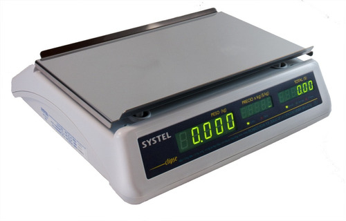 Imagen 7 de 8 de Balanza Systel Clipse 31 Kg Bat Puerto Impresor Service Delta