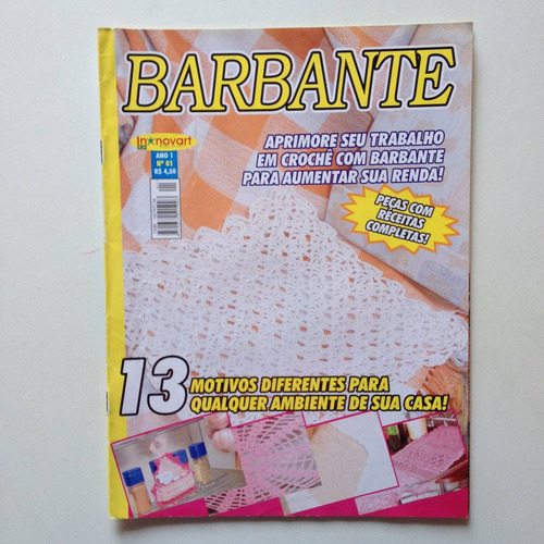 Revista Barbante Crochê Com Barbante  Porta-guardanapo Bb536