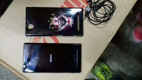 Sony Xperia T2 Com Película E Uma Capinha