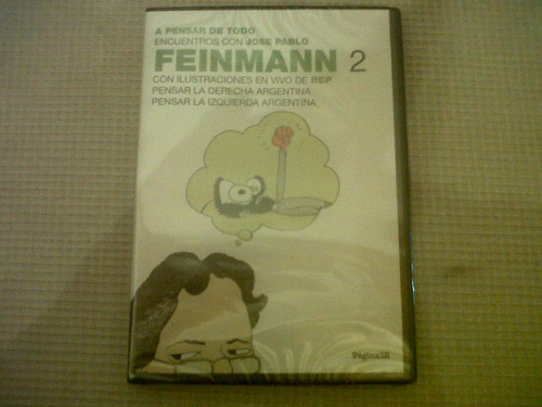 Dvd Pagina 12- Jose Pablo Feinmann 1 Y 2