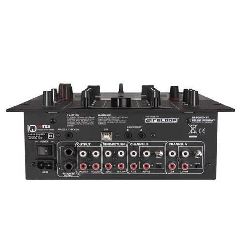 Mezcladora Reloop Iq.2 Midi