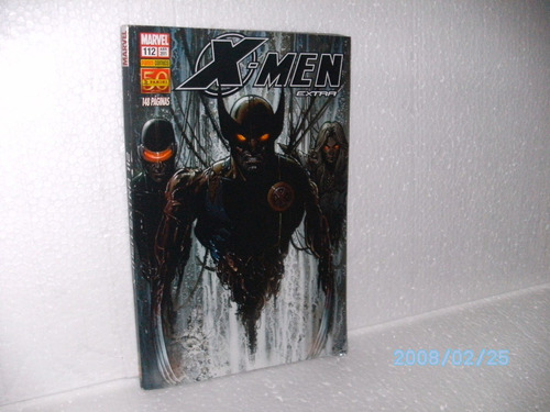 Gibi X-men Extra Nº112 Panini Lombada Quadrada Produto Fj