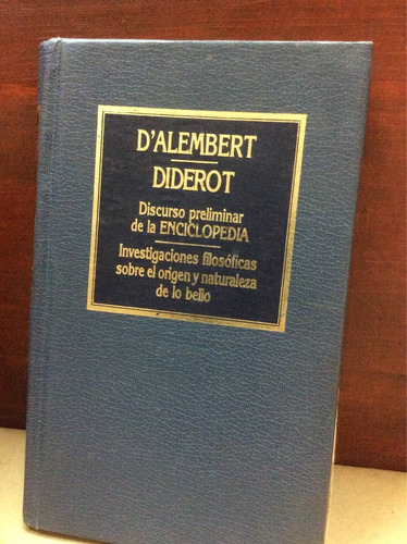 D'alembert Diderot - Discurso Preliminar De La Enciclopedia