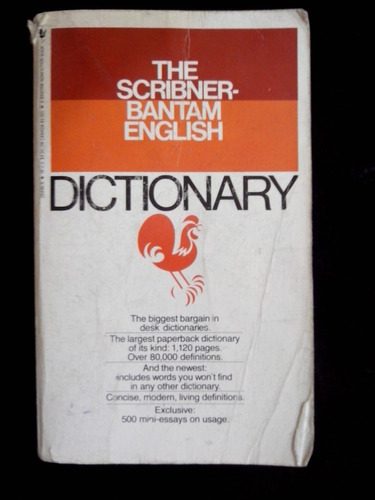 Dictionary The Scribner Bantam English