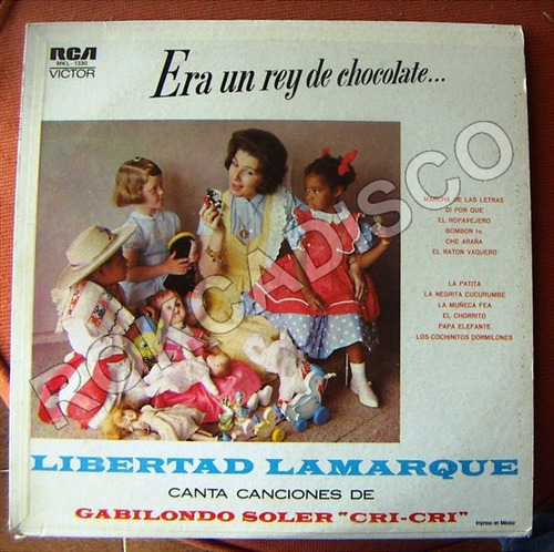 Bolero, Libertad Lamarque Era Un Rey De Chocolate,lp12´,