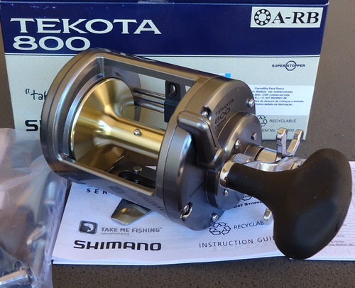 Carretilha Shimano Tekota 800  -  Tek800