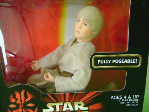 Imagen 3 de 5 de Nico Anakin Skywalker Niño 12 Pulgadas Star Wars (swc 38)