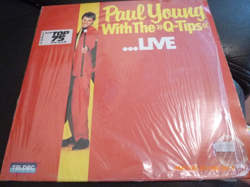 Vinilo Lp Paul Young Whitthe Q Tips Come Black Live (xx428 (Usado)