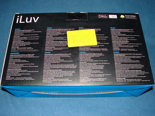 Dock Reproductor Fm Y Cargador iPhone & iPod - Iluv Lmm173 (Usado)