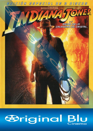 Indiana Jones Y El Reino De La Calavera De Cristal - Blu Ray