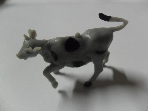 Vaca A Y B  Sellado  Animal Granja Salvaje Miniatura Juguete