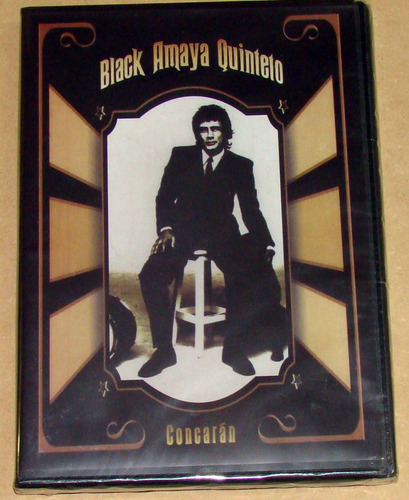 Black Amaya Quinteto Concaran Dvd Nuevo / Kktus