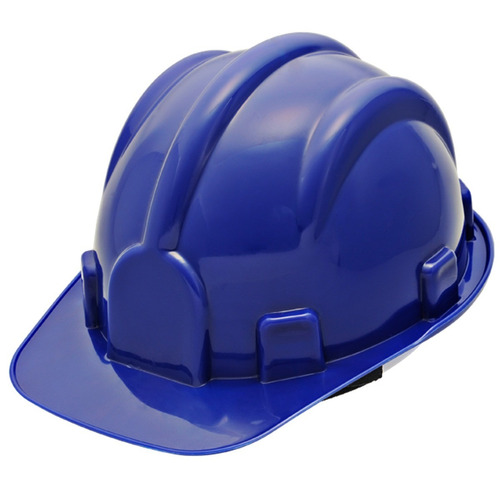 Capacete De Segurança Classe Ab  Azul Safety - 5 Peças