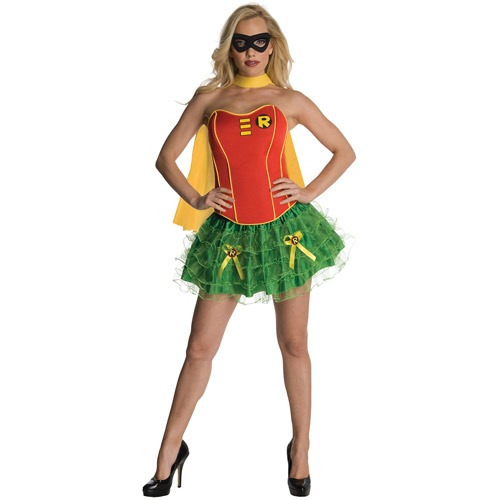 Disfraz De Robin Sexy Para Mujer Talla: Xs Halloween