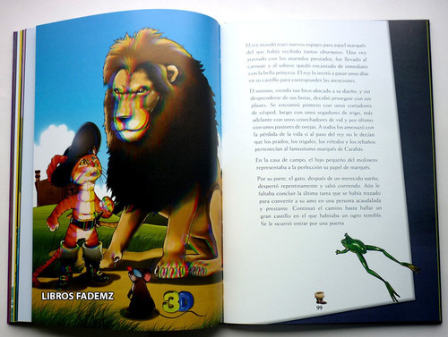 Libro Cuentos Clásicos Para Niños 3d + 2 Dvds