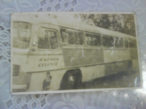 Antigua Foto Omnibus De Seleccion Uruguaya  Rafaga Celeste