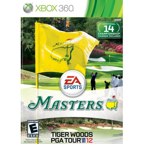 Tiger Woods Pga Tour 12: The Masters - Xbox 360