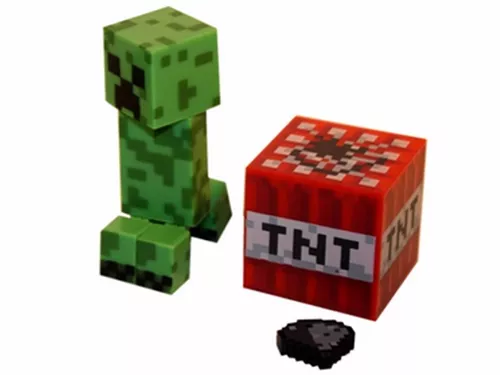 Boneco Creeper Minecraft 22cm - Mattel FVH22 no Shoptime