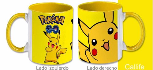 Tazas Pokemon Go Pikachu Varios Modelos