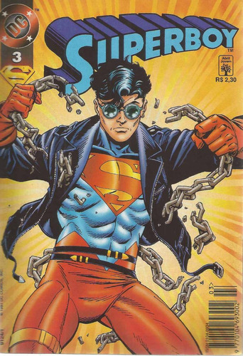 Superboy 03 2ª Serie - Abril - Bonellihq Cx70 G19