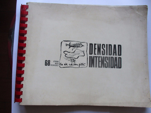 Densidad Intensidad / Tesis De Título 1968.  Boza - Stagno Y