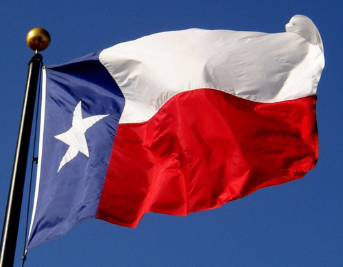 Bandera De Texas (usa) 90x150cm. Banderas Del Mundo