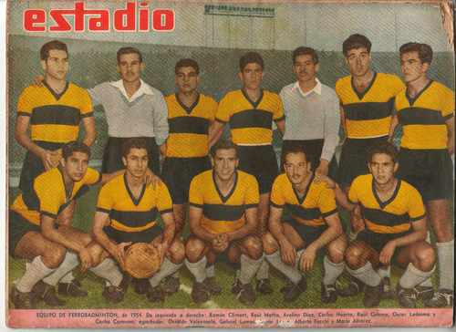Ferrobadminton 1954 - Benito Rivas - Revista Estadio N°587