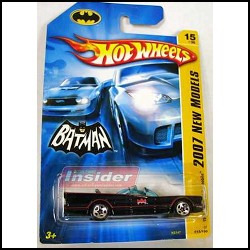 Batimovil 1966 Hotwheels 2007