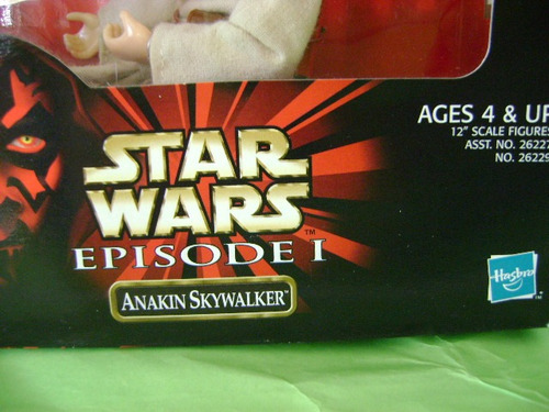 Imagen 2 de 5 de Nico Anakin Skywalker Niño 12 Pulgadas Star Wars (swc 38)