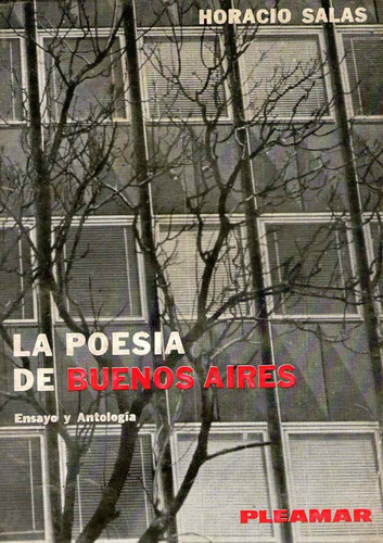 La Poesia De Buenos Aires Ensayo Y Antologia Salas