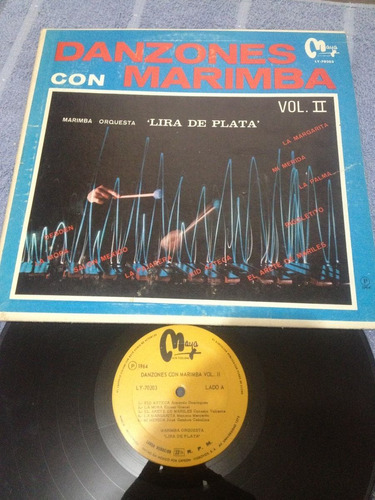 Orquesta Lira De Plata Danzones Con Marimba Disco De Vinil 