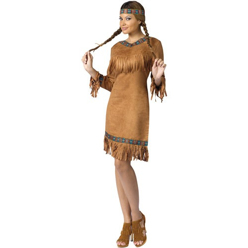 Disfraz De Nativa Para Mujer Talla: S/m Halloween